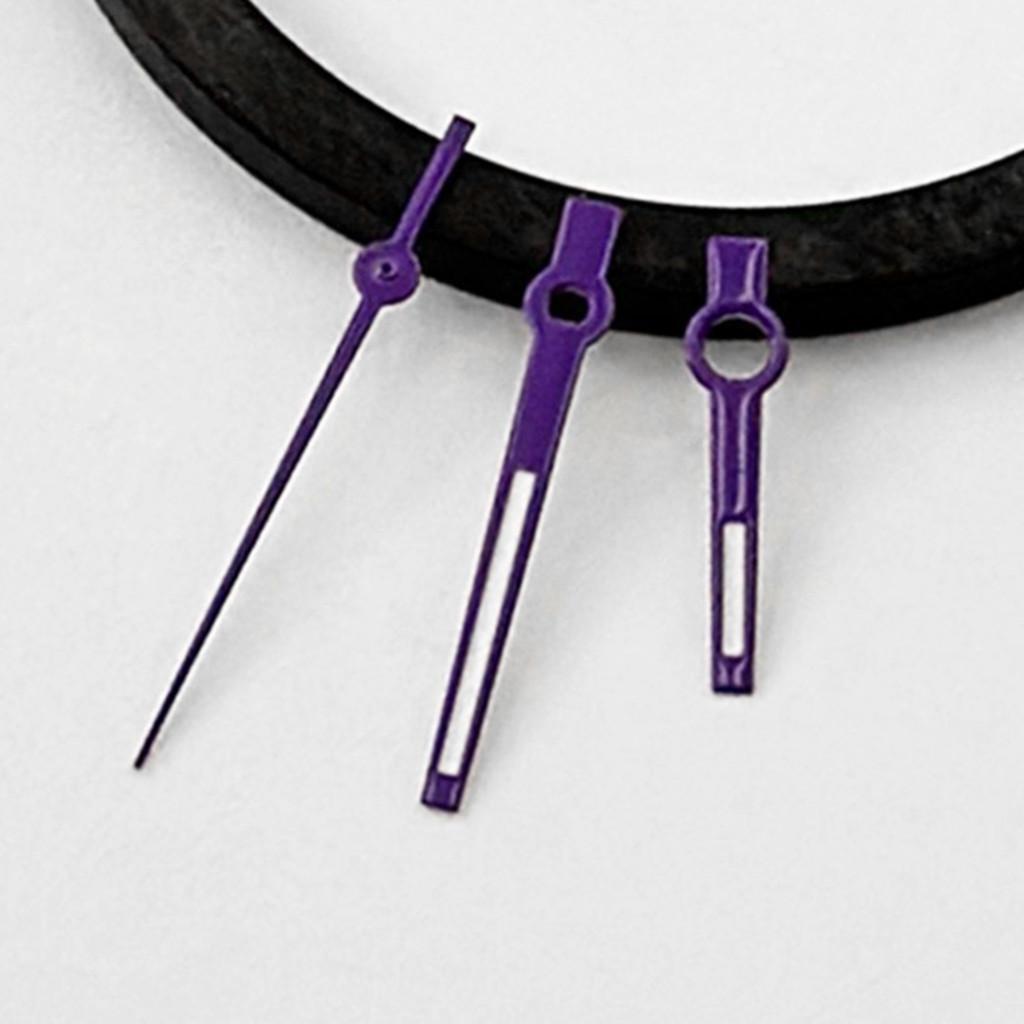 NH35 Hands Silver Gold Blue Green Purple Orange Red Watch Hands Green Luminous For NH35/NH36/4R/7S Movement Watches Pointers