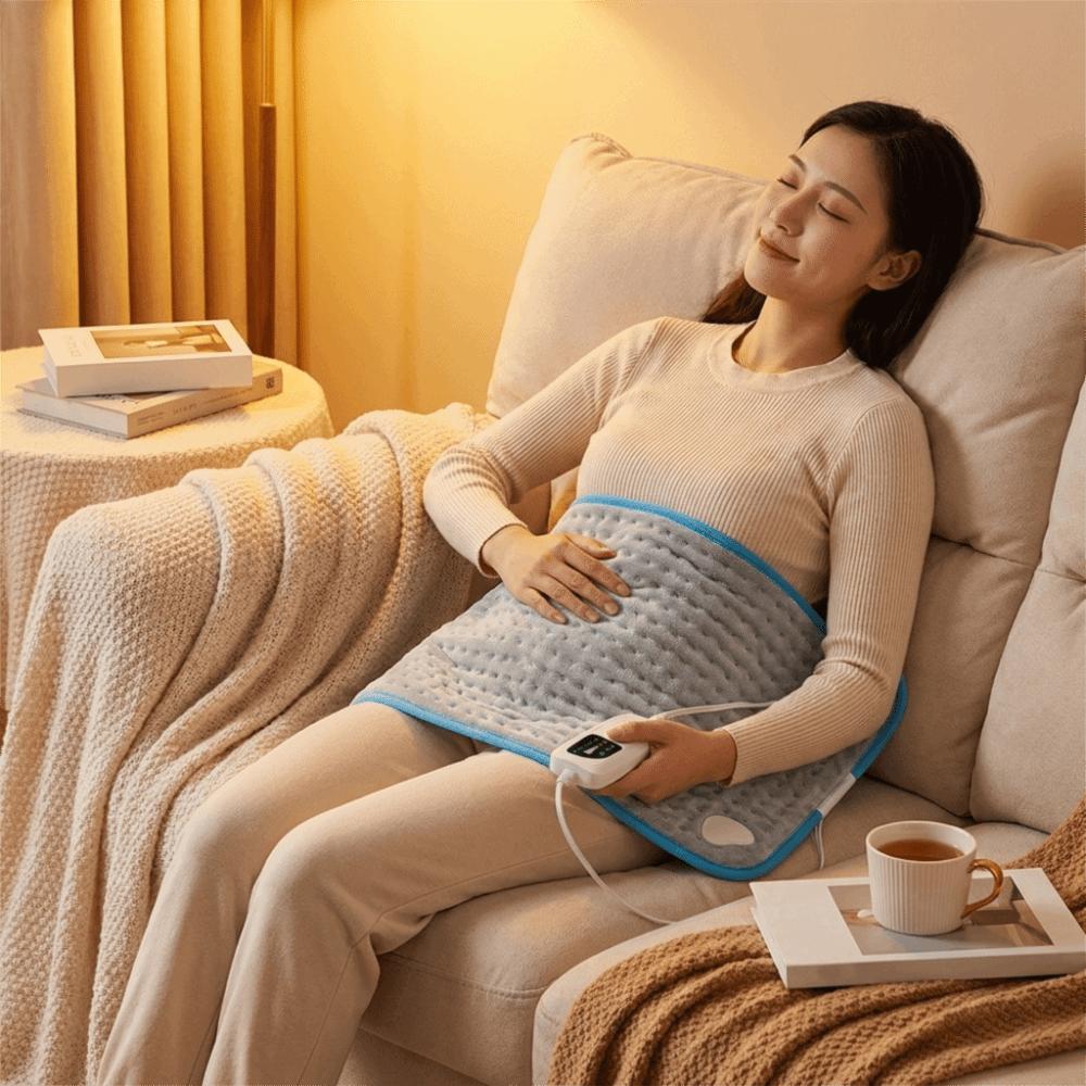Micro-Plush Physiotherapy Blanket Skin-Friendly Thermal Blankets Heated Throw Blanket Shoulder