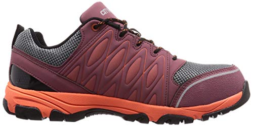 Fukuyama Rubber CITYHUNTER #100 Men's Protective Sneakers, Plum, Size 25.5 Cm, 3E