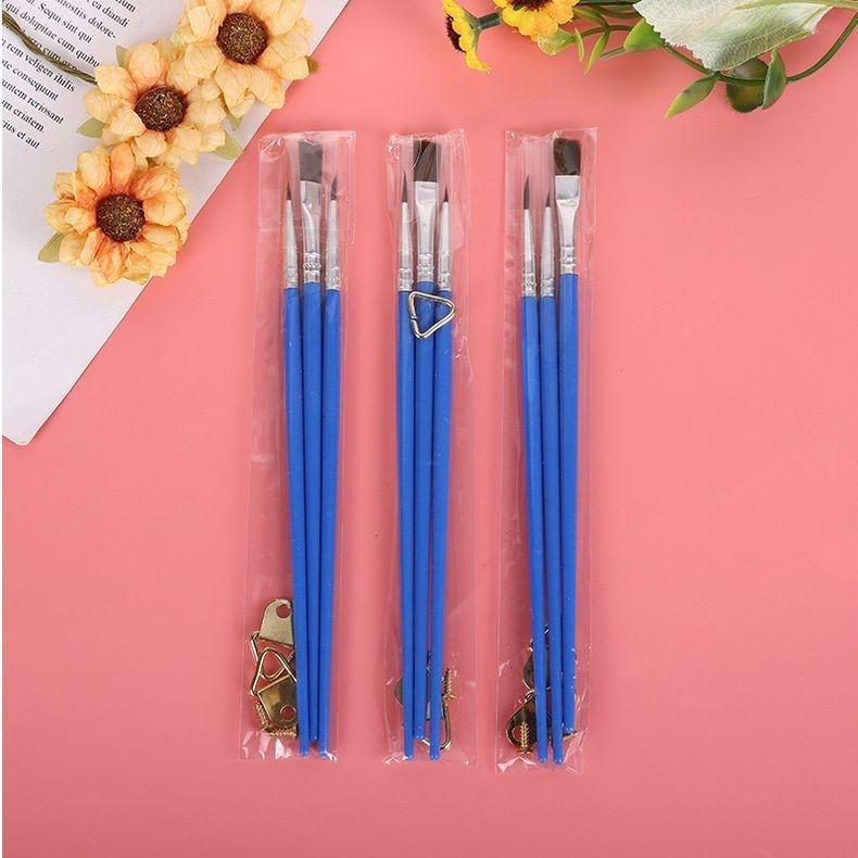 

Digital Oil Painting Kit: 10 Blue Outline Pens, Paint Palette, Apron & Tools Tools