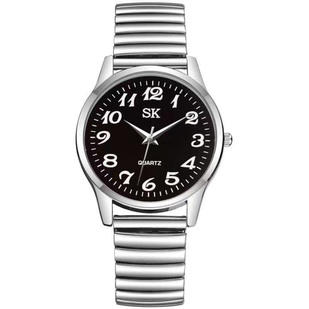 Simple Wristwatches Small Round Couple Watches Fashion Quartz Watch Gifts