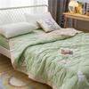 Daisy Print Pustende Cool Quilt Tynt Teppe Mekanisk Vask Klimaanlegg Dyner Myk Komfortabel Tynn Dyne Daisy Print