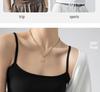 Ribbed Camisole Tank Top for Women - Slim Fit, Underarm Coverage, Spring/Summer/Autumn Wear