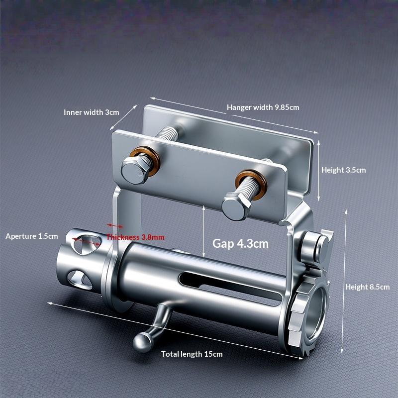 

1Pcs Tensioner Tension Control Sliding Bolt On Winch Compact Sliding Winch Car Cargo Handling Steel Truck Rope Tightener