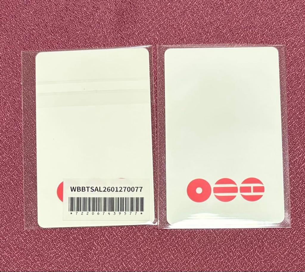 [USED] BTS Arirang Weverse Lucky Draw Purchase Bonus Photocard Jungkook