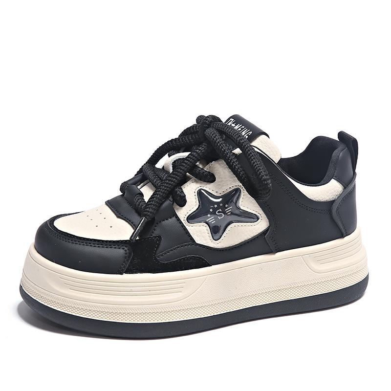Girls' Sports Shoes Children's Versatile Star Board Shoes 2025 New Spring and Autumn Boys' Casual Shoes Student White Shoes Tide