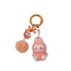 Doll Flocking Rabbit Student Lanyard Keychain Cute Bag Pendant Cute
