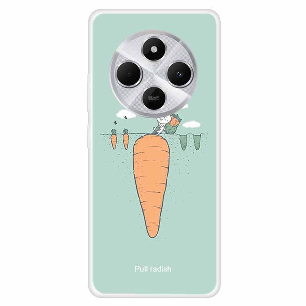 TPU Case for Xiaomi Redmi 14C 4G/14R 5G/Poco C75 4G Pattern Printing Anti-Drop Phone Back Cover