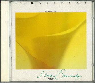 CD SIR COLIN REX DAVIS - I Love Stravinsky PCD5023 PHONOGRAM Japan Classical Used
