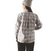 Foxfire TS Warm Check Shirt, Women's, Navy, Size S, Product Number [8112049], Moisture-Wicking, Quick-Drying, and Warm