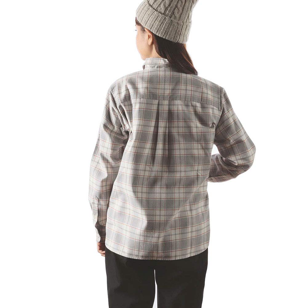Foxfire TS Warm Check Shirt, Women's, Navy, Size S, Product Number [8112049], Moisture-Wicking, Quick-Drying, and Warm