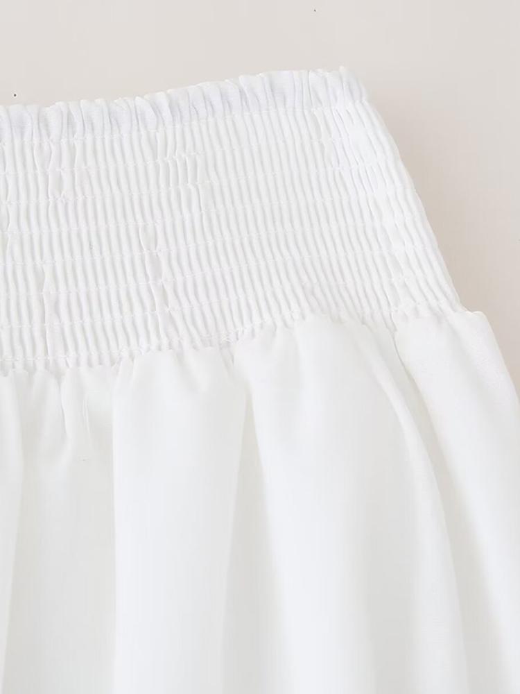 Вышитые рубашки с рукавами «летучая мышь» и юбками — фото 13