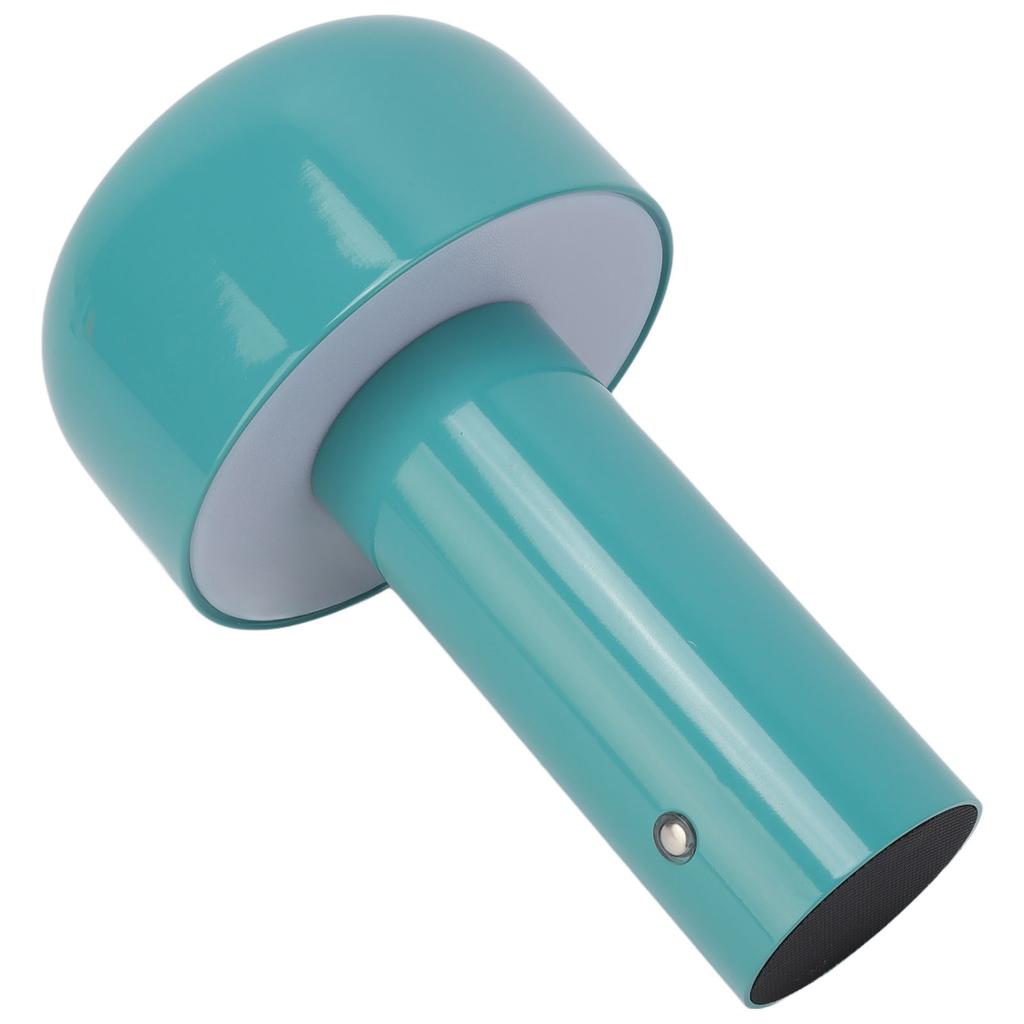 USB Mushroom Light Modern Simple Blue Mushroom USB Rechargeable Desk Lamp Small Night Light for Bar