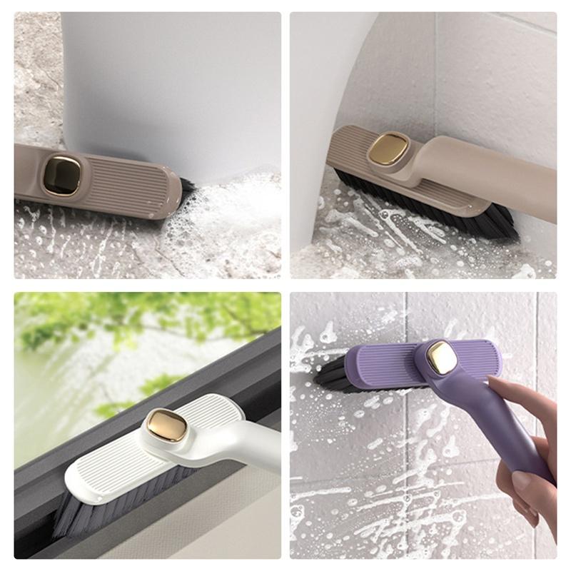 1Pc Multi-Function Rotating Crevice Gap Cleaning Brush Kitchen Toilet Tile Joints Dead Angle Cleaner Scrub Brush Home Shower Floor