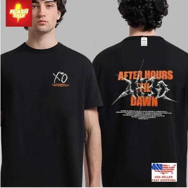 The Weeknd After Hours Til Dawn Tour Merch 2026 T Shirt XXXL