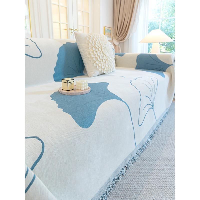 Winddicht Kratzfest Sofa Handtuch Modern Schlicht Sofabezug Universal All-Inclusive Rückenlehnenbezug Decke für Alle Jahreszeiten