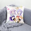 Hyperdimension N-Neptunia Pillow Case Cushion Cover Soft Cute Throw Pillow Case For Car Sofa Pillowcase Polyester With Zipper