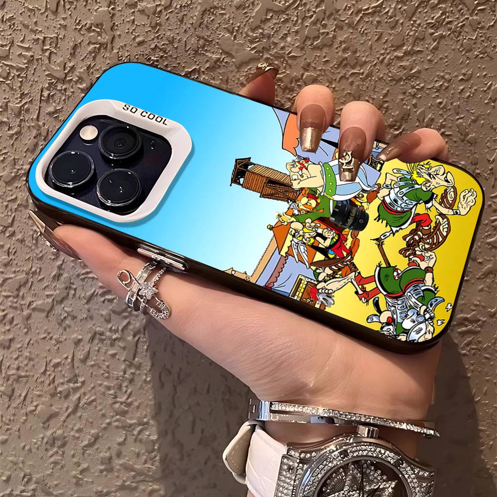 A-Asterix Et O-Obelix M-Manga Phone Cases For IPhone 17 16 15 14 13 12 11 Plus Pro Max Pro Color Matte Cover