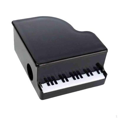 Apontador de Lápis em Forma de Piano Cortador Presente Criativo Papelaria para Lápis de Cor Escritório