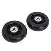 2ks Náhradní kolečka kufru Univerzální gumová otočná kolečka Ložiska Sady na opravu