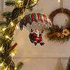Christmas Parachute Pendant, As A Gift Decoration Pendant, A Funny Christmas Pendant To Decorate The Christmas Tree Window
