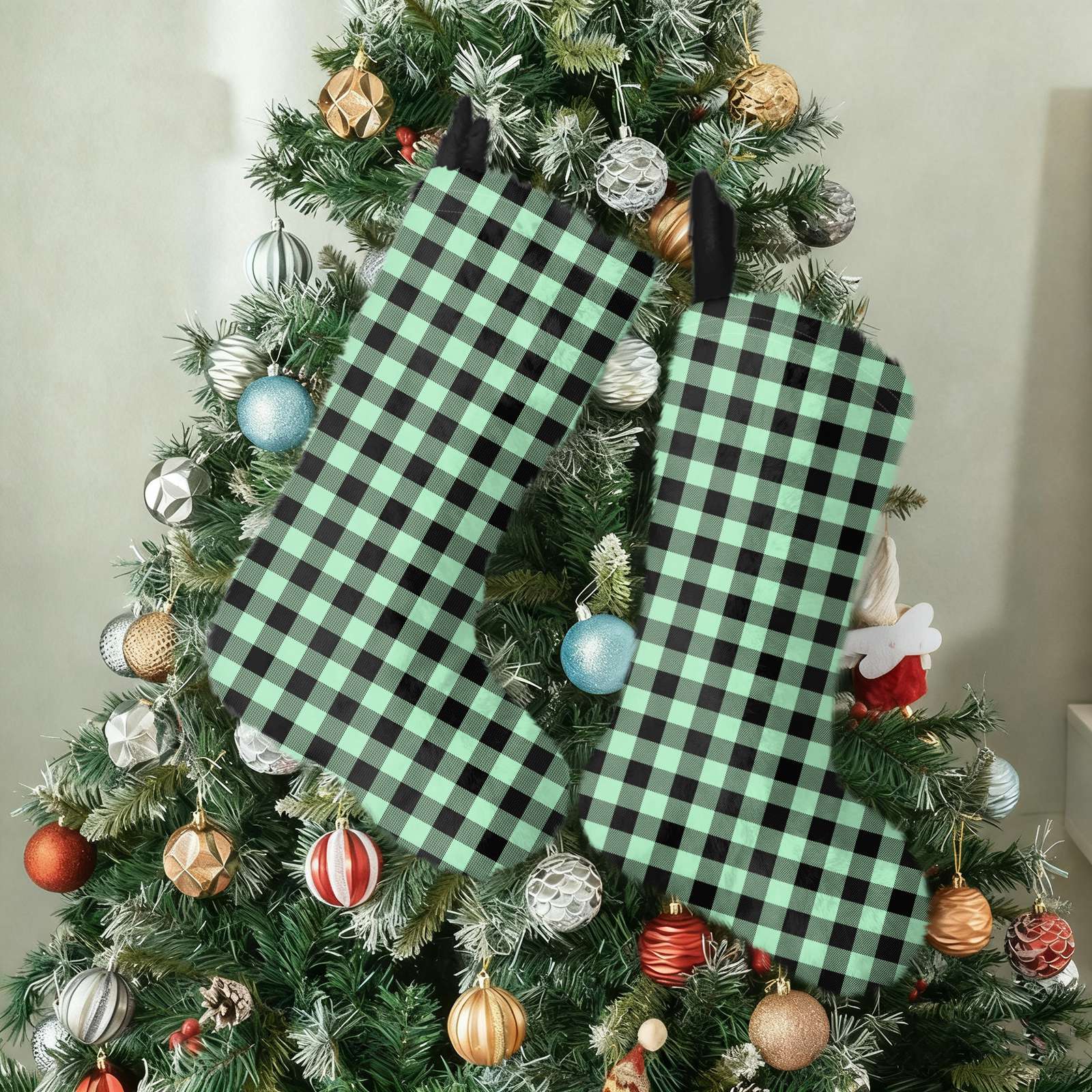 Рождественские чулочные украшения Подвески для украшения рождественской елки One Size