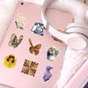 50 Retro Graffiti Stickers Notebooks Palette Case DIY Decorative Stickers Waterproof Creative Children's Girl Stickers