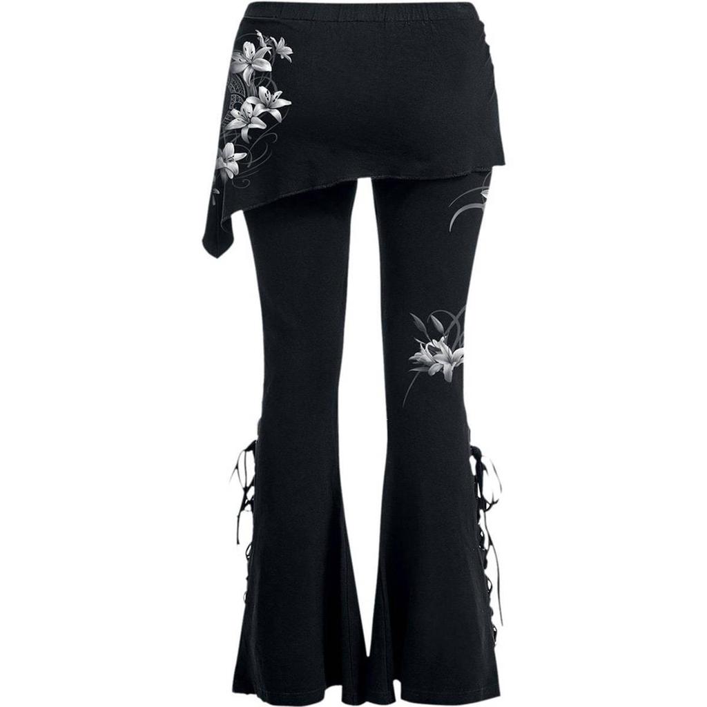 Spiral Direct Womens/Ladies Pure Of Heart 2 In 1 Bootcut Leggings