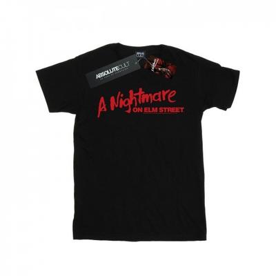 A Nightmare On Elm Street Heren T-shirt met rood logo