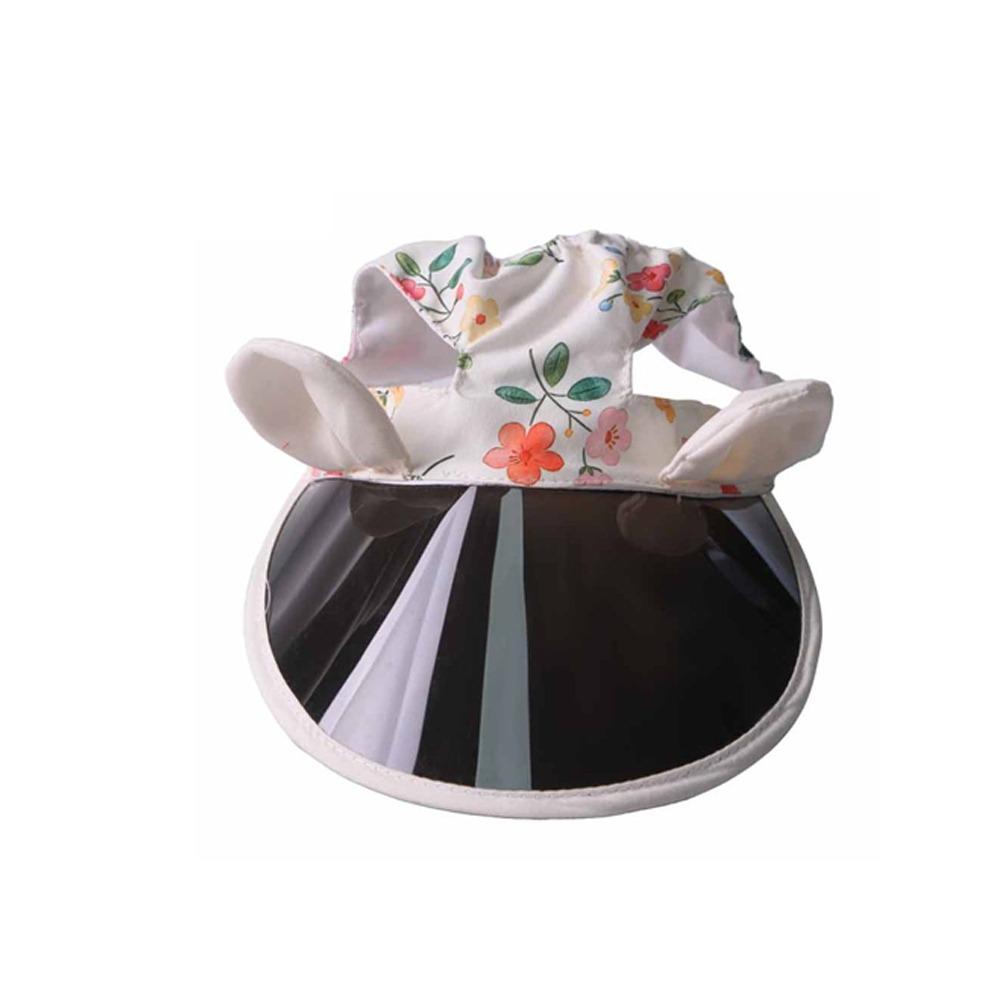 

Colorful Print Pet Sun Hat Adjustable Cat Sunshade Cap Cool Hats Pet Baseball Cap Photography L жёлтый