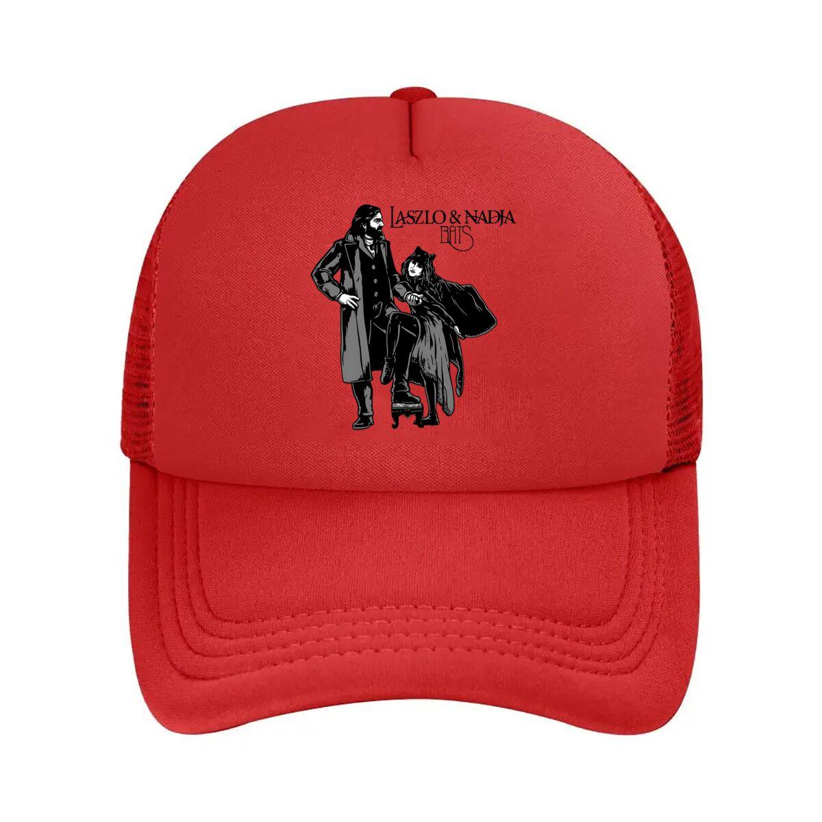 Laszlo Nadja TV Inspired Vampire Tribute Design Mesh Baseball Cap One Size