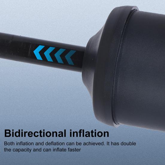 Manual Air Pump Fast Inflation Hand Pulled Air Pump Easy To Use Compact Portable Two-Way Handheld Inflatable Air Pump