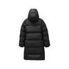 Skechers Windproof Water-Repellent Oil-Stain Resistant Warm Comfortable Sports Casual Long Hooded Down Jacket Women outerwear L424W203-0018
