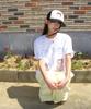 Ronron Betty Boop Dreamy Ribbon Over Fit T Shirt White