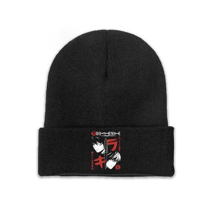 Death Note Pencil Strickmütze Beanies Herbst Wintermütze Warme Unisex Hip Hop Cap für Unisex Frauen Geschenk