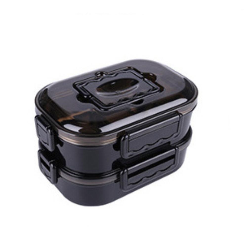 1200ml Insulated Food Container Double Layer Large Capacity Food Box  Picnic
