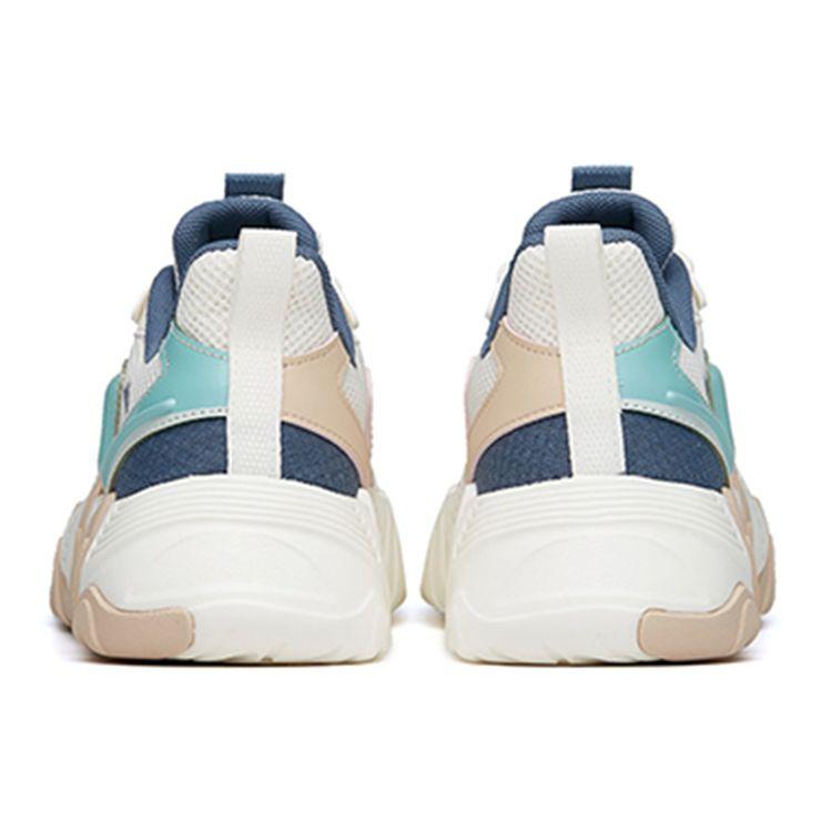 Anta Fashion Series Lightweight Low-Top Skate Shoes Men Sneakers Blue White 112228051-4