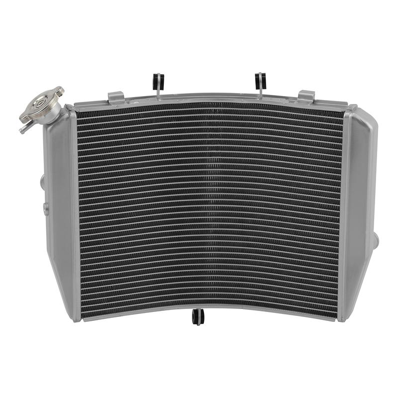 Motorcycle Radiator Cooler Engine Cooling For Kawasaki Ninja ZX-6R ZX6R 2013 2014 2015 2016 2017 2018 2019 2020 2021 2022 2023