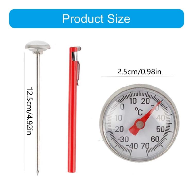 Wide Ranging Cold Storage Temperature Gauge Stainless Steel Probe FFit or Logistics Applications Corrosion Proof Design