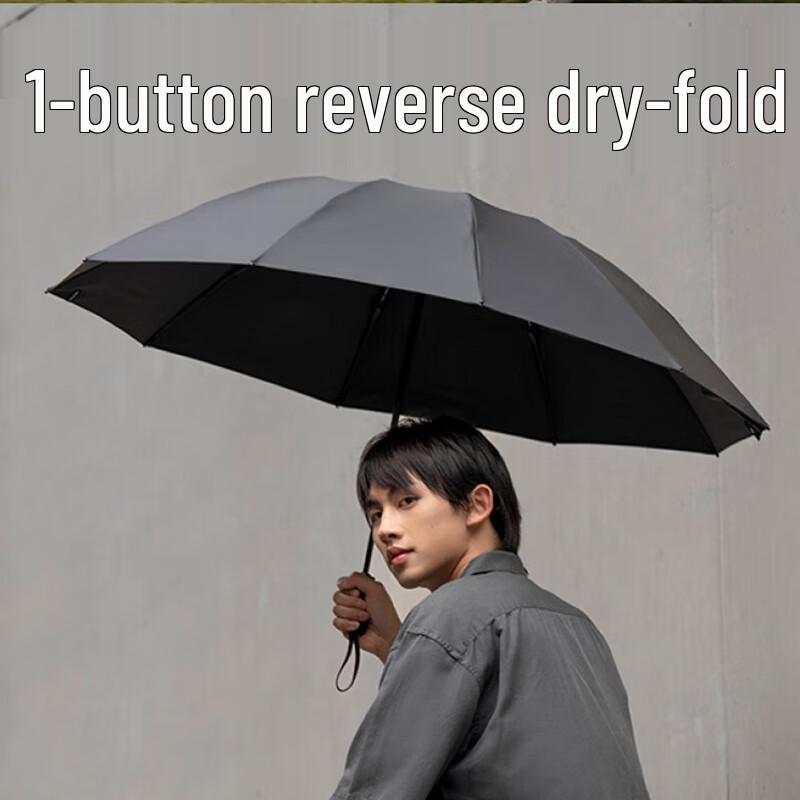 Beneath Automatic Reinforced Folding Umbrella