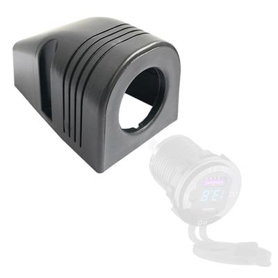 Panneau de type tente 1/2/3 trous Chargeur USB Prise allume-cigare Couvercle de montage sur panneau pour voiture Moto Bateau
