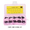 Thickness 1.5/2/2.5/3/1.8/2.65mm O Rings Rubber Seal NBR Sealing O-rings Nitrile Washer O-ring Set Assortment Kit Set Box-.-