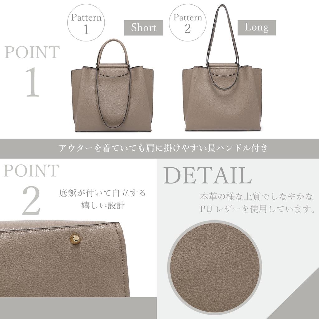 Guccio Italy Tote PU Kůže Elegantní Čtvercový Tvar s Kováním 171135 Taška 2 v 1, Vysoce Kvalitní Kabelka, Součásti, Dámská, (ŠEDÁ)