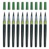 Pentel Brush Pen, Pentel Brush, Broad Tip, Black, 10 Pens, XFL2B(10)