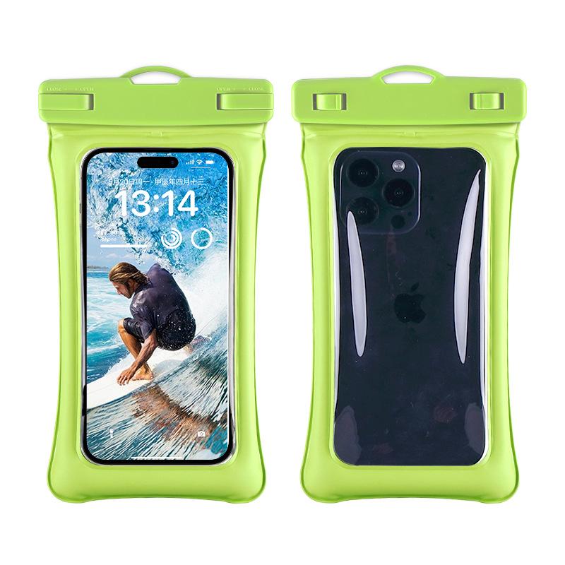 Floating Dual Airbag Waterproof Phone Case for Outdoor and Diving