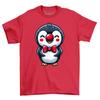 Happy Penguin Red Nose Novelty Funny T-Shirt Mens Womens Tees Top Adults and Comedy Tee Shirt