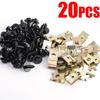 Chassis Engine Guard Metal Nut/Screw Washers U-shape Clip for BMW E46 E92 E90 F10 Car Fender Bumper Cross Head Screws 40/20pcs Hoses Windshield