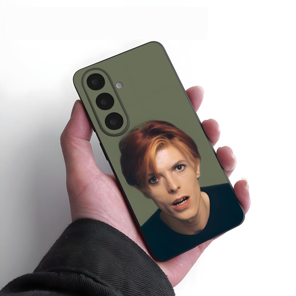 Singer D-David Bowie Phone Case For Samsung A25 A13 A33 5G A54 A36 A35 A56 A52 A14 Shockproof Soft Cover
