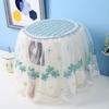 Transparent Lace Embroidery Dust Covers Oil Proof Air Fryer Dust Cover  Office