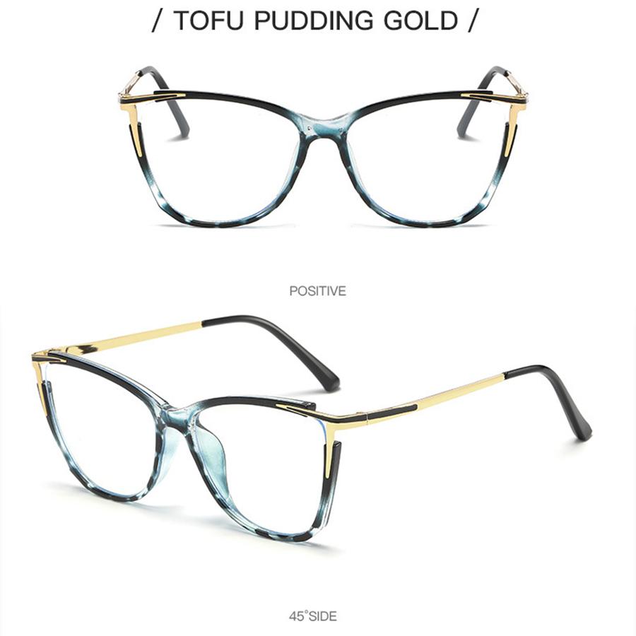 Fashion Eyeglass Frame Anti Blue Light Cat Eye Frame